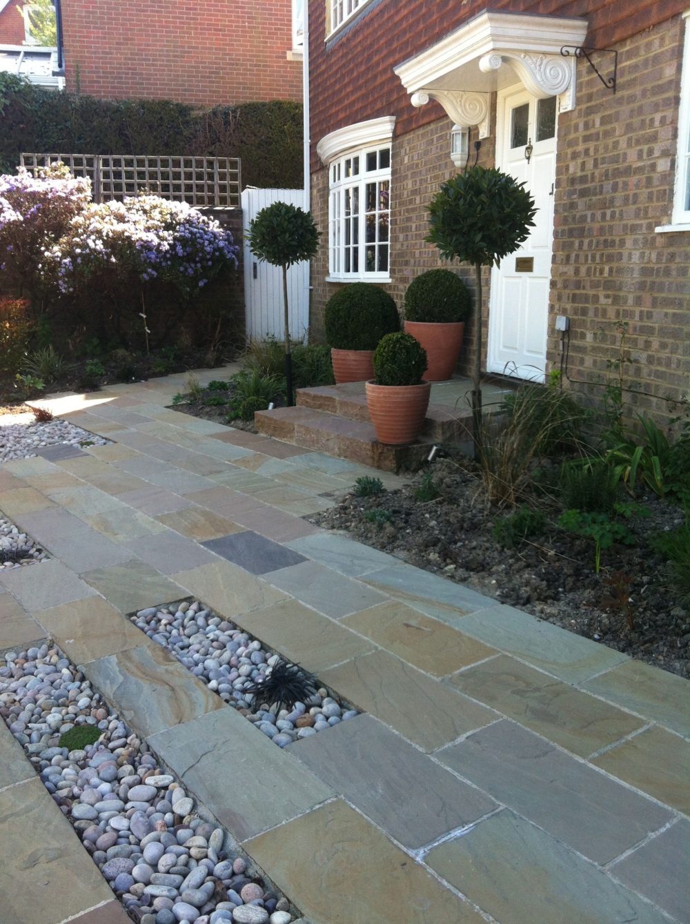 Haywards Heath, West Sussex 30's Semidetached Greenes Landscape Design