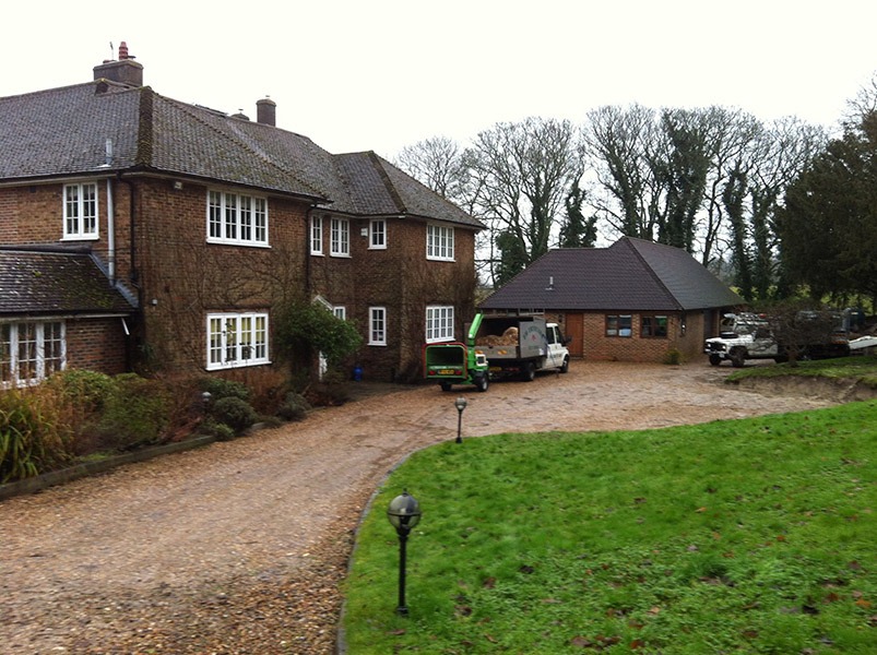 10 acre estate Ditchling, East Sussex Greenes Landscape Design